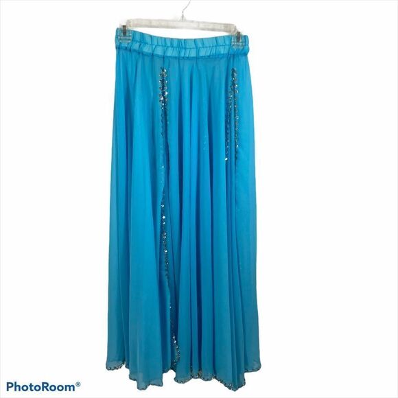 One of a Kind Sheer Belly Dancing Skirt One Size‎ - Picture 2 of 13